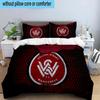 Western Sydney Wanderers Fc 3PCS Bedding set,Ideal for1pc Duvet Cover And 2pcs Pillowcases Perfect for Christmas gift,Ideal for Bedroom, Dormitory