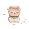 Girl Head Planter Cartoon Girl Statue Figurine Resin Creative Flowerpot for Living Room Indoor Outdoor Garden Tabletop Gifts