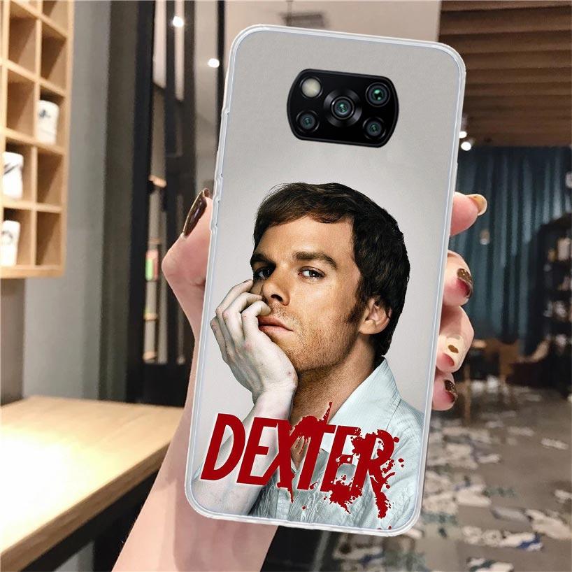 

TV Show Dexter Morgan Soft Phone Case For Xiaomi Poco X3 X5 X6 X7 Pro X4 NFC F7 Ultra F6 F5 M6 M5S M4 M3 F4 Gt F3 Fundas Cover Xiaomi Poco M6 Pro