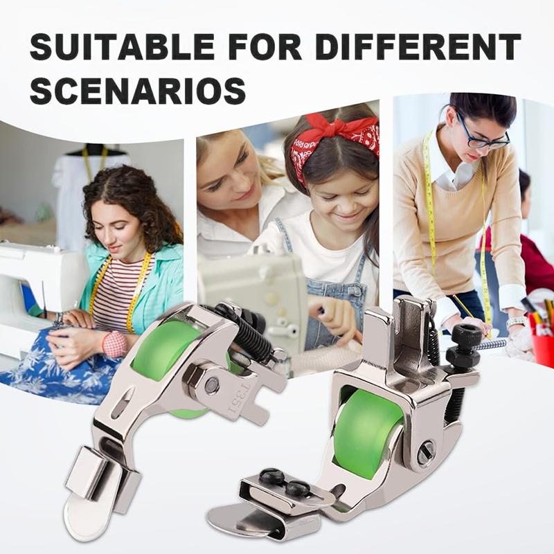 Rolled Hem Foot Sewing Presser Foot Accessories Beginners Wear Resistant Diy Multifunctional Arts Auxiliary Tool Spare Parts