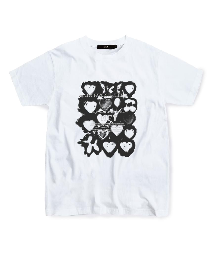 ESCAPEFROM Grey Favorite Things T-Shirt White