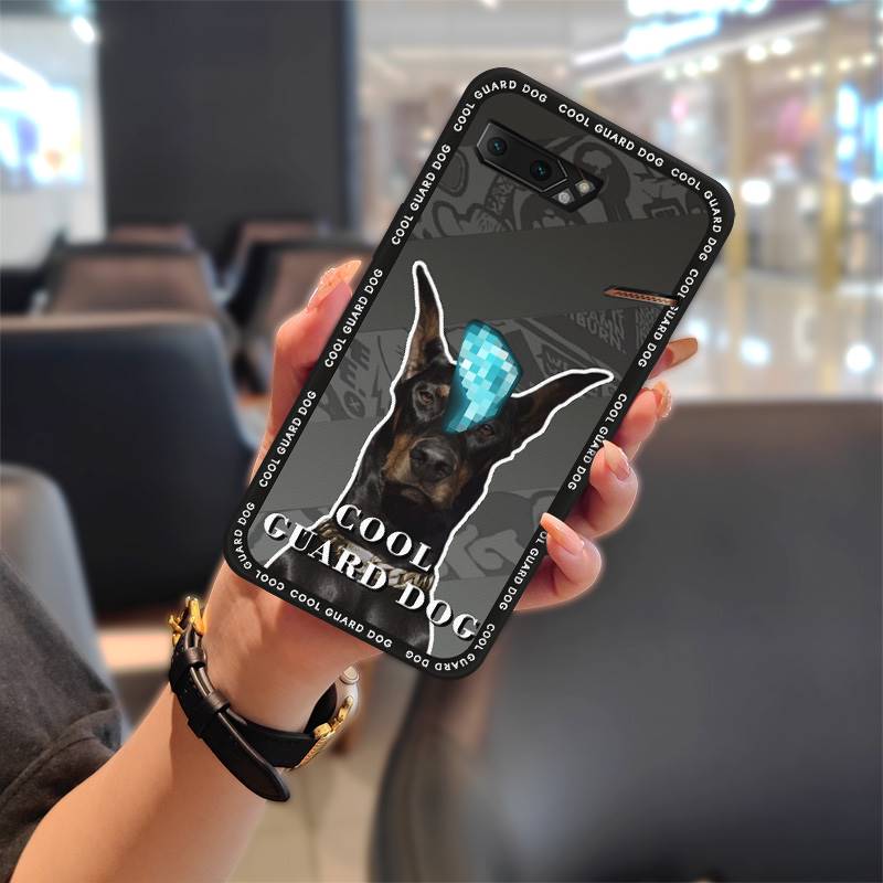 Dirt-resistant Fashion Design Phone Case For Asus ROG Phone II ZS660KL Soft Case Shockproof TPU Durable Cute Anti-dust