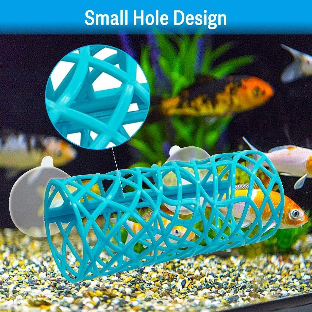 Plastic Betta Fish Hideout Cave Small Hole Fighting Fish Resting Tunnel  Aquarium Accessories