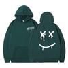 New Autumn and Winter Rock One-way Combination Fashion Printed Fleece Thickened Sweater