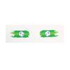 Nostalgie Soccer Face Tattoos Stickers, Waterproof Temporary Body Art for Sports Fans, Football Team Party Makeup Decals Game Day