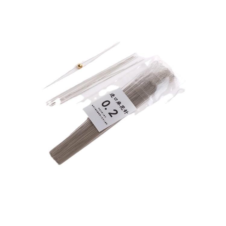 Handmade Twisted Beading Needle & Fine Stainless Steel Wire for DIY Bracelets, Necklaces, Earrings
