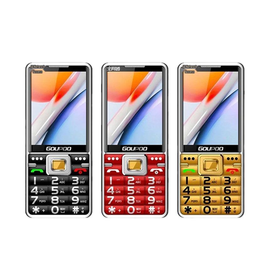 Jusheng P878: Senior 4G/5G-telefon, 3,0-tums skärm, lång batteritid