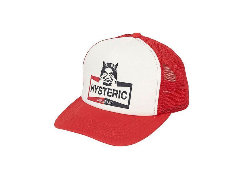 HYSTERIC GLAMOUR Hysteric Unlimited Mesh Cap Red One-Size