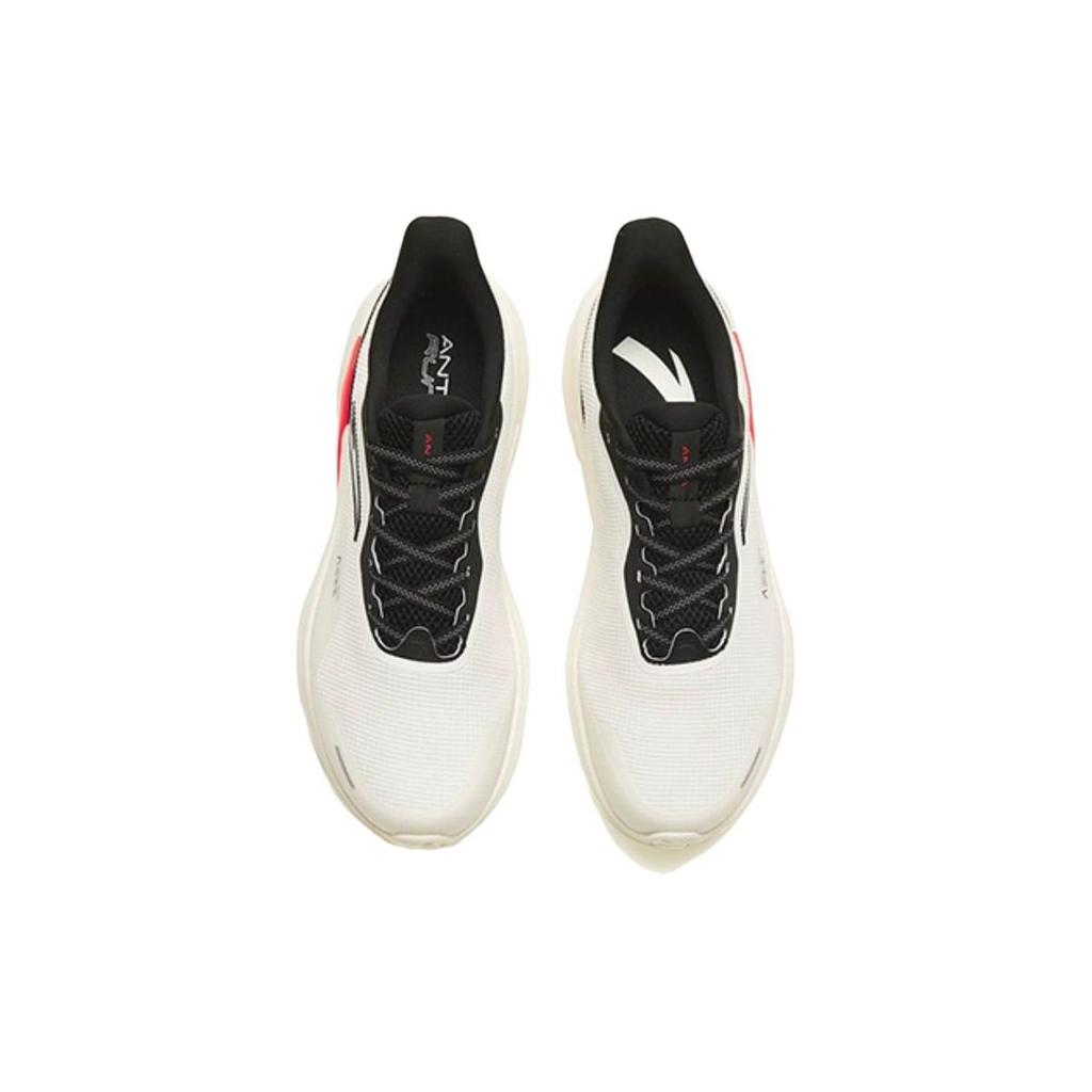 Anta DuCi4 Cushioning Slip Resistant Low top Running Shoes Men's White Black Red 112315520-8