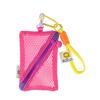 Large Capacity Mesh Cosmetic Bag Candy Color Coin Purse Durable Storage Bag