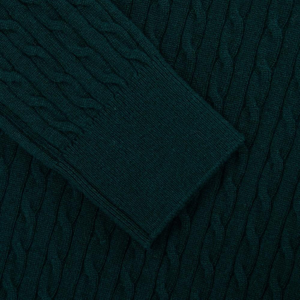 [lacoste] Women's Cable Long Sleeve Polo Sweater AF207E-55NYZP