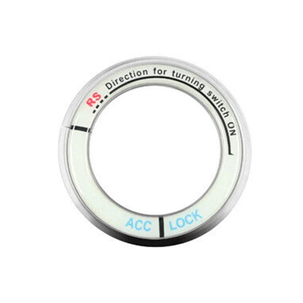 Upgrade Your Car's Interior with Silver Aluminum Ignition Switch Start Button Frame for Toyota FJ Cruiser 072014