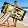 The Walking Dead Print Beach Towel, Large Soft Quick Dry Towel for Beach Camping Swimming