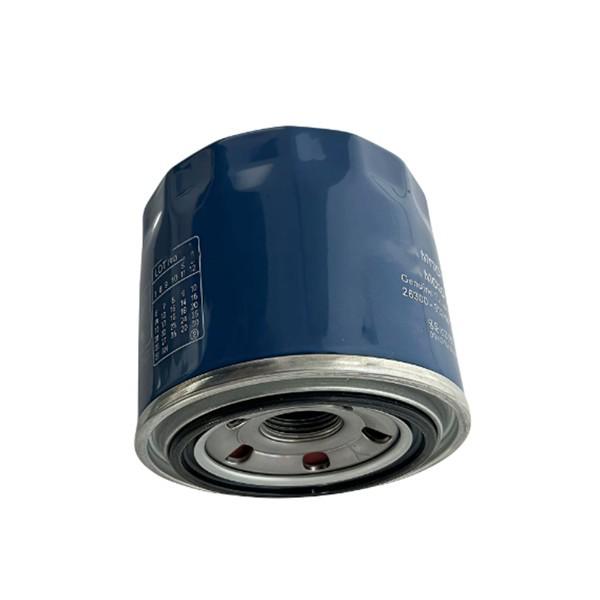 Single Blue Iron Engine Oil Filter 26300-35505 for Hyundai