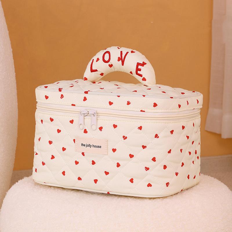 New Sweetheart Makeup Bag Large Capacity Multi-functional Premium Travel Washbag Cosmetic Organizer