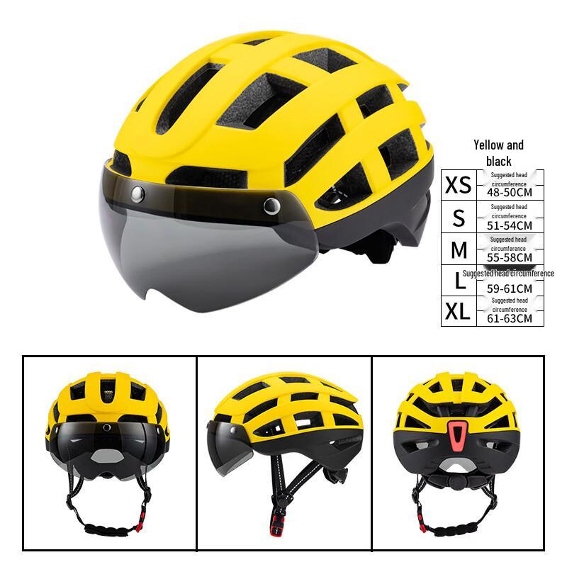 MuQingQing Magnetic Visor Cycling Helmet