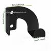 Heavy Duty Wall-Mounted Lawn Mower & Garden Tool Hook for Garage Storage