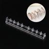 1 pz Supporto per unghie Espositore per esercitazioni in acrilico Espositore per unghie Strumento per nail art Piastra per unghie