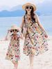 2026 Summer Beach-Style Family Two-Piece Shirt & Skirt Set