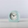 Quiet Kids Wood Analog Alarm Clock with Soft Night Light Battery Operated for Bedsides Use with Easy Snoozes Function