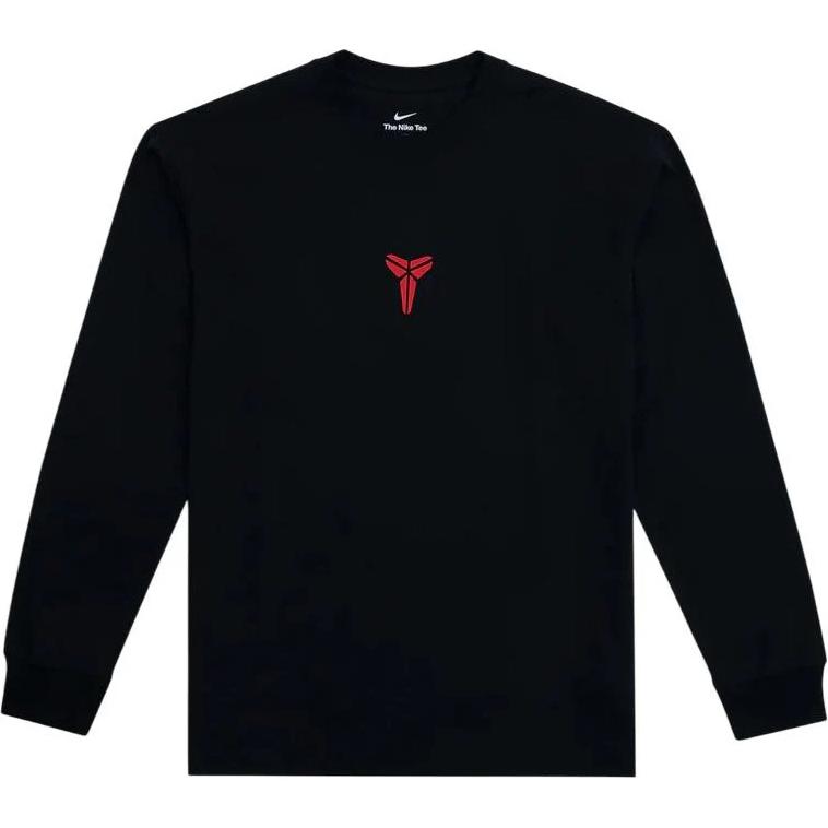 Nike x Kobe Year Of Mamba Max90 Long-Sleeve T-Shirt Black Men Tops IB0241-010 L