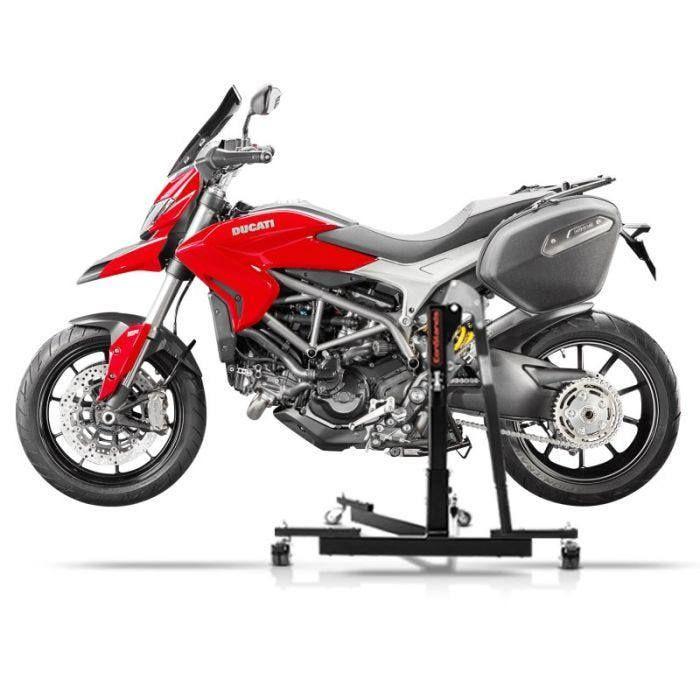 Central Motorcycle Lift - ConStands Power-Evo - Compatible Ducati Hyperstrada 13-15 - Capacity 300 Kg - Lightweight 17 Kg