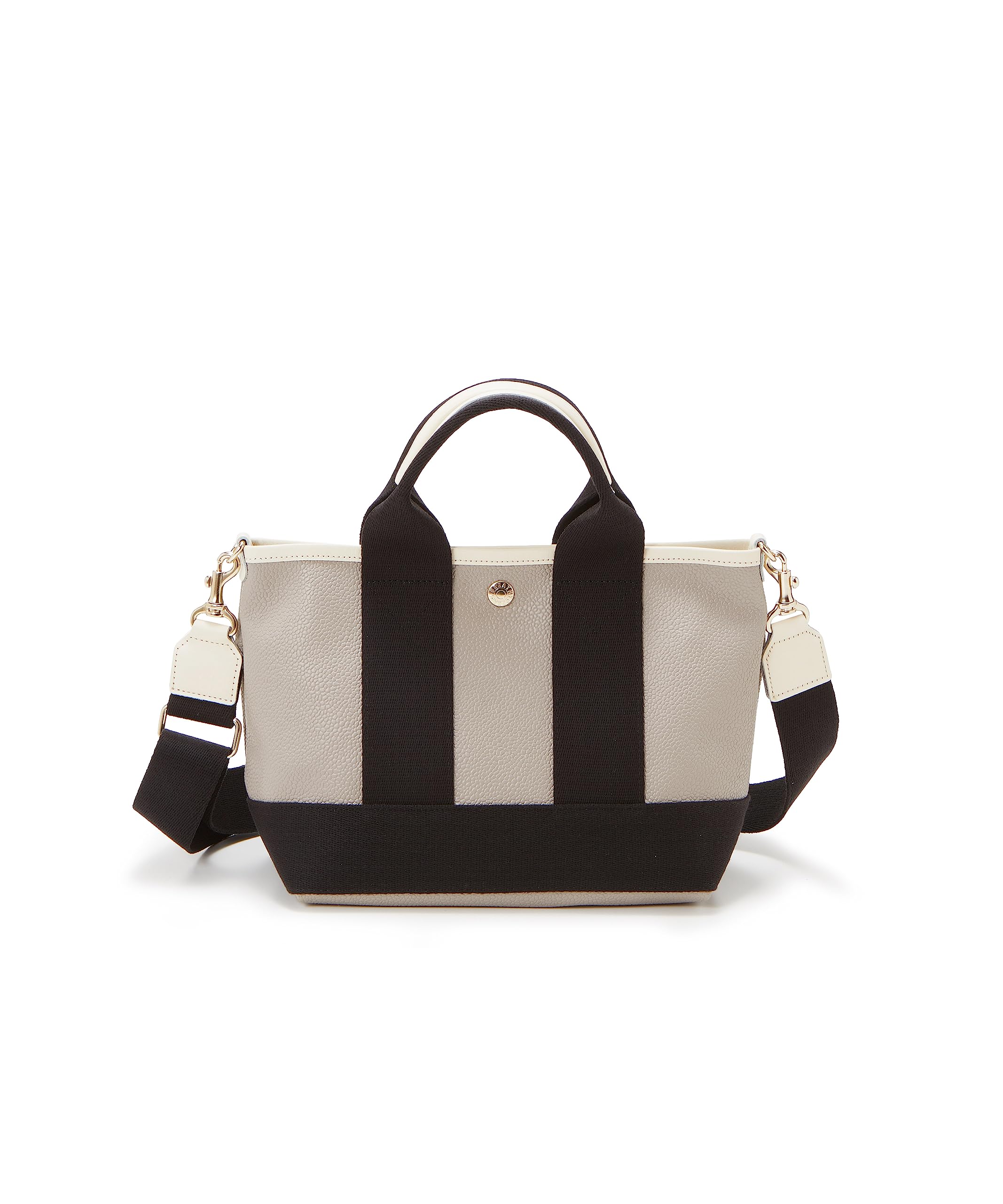 

BREATH Scotch Grain Neo Leather Mini Tote Bag with Shoulder Strap S 503080101400 Greige [TOPKAPI]