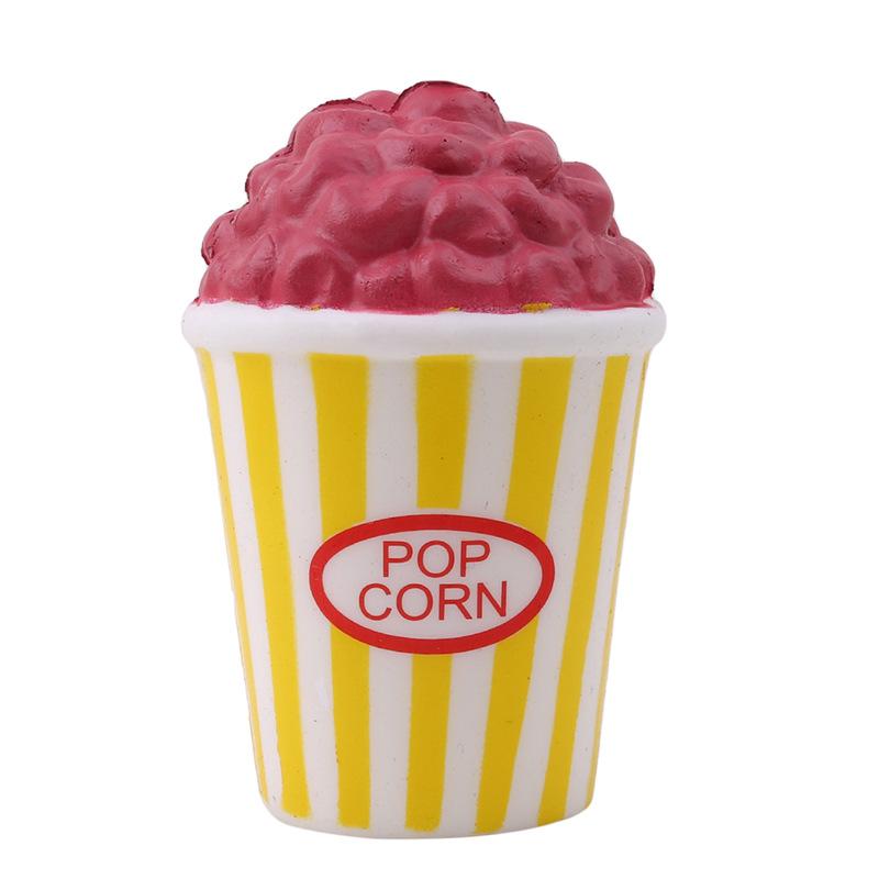 Jumbo Popcorn Anti-stress Squishy Slow Rising Squeeze Toys Fun Gags Joke Party Props Kids Easter Gift 12*8CM