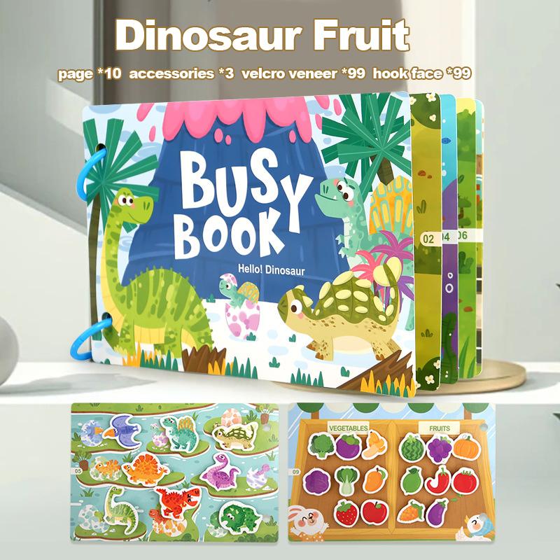 

Монтессорі Дитяча Книжка-зайнятість Моя Перша Тиха Книжка Наклейки Раннє Навчання Освітня Іграшка Дитяча Іграшка Підбір Монтессорі Іграшки для Малюка