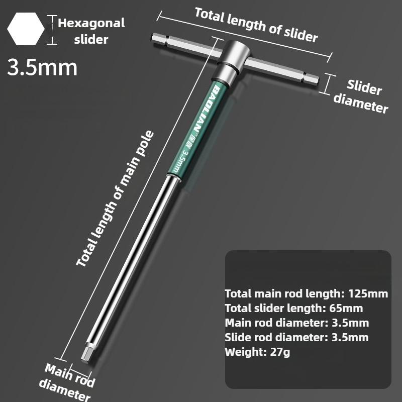 Universal Extended Wrench Tool Multi-function Hex Extended Wrench Tools Automotive Mechanical Workshop Tools Repair Manual Tools