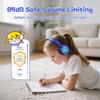 S62 Kids Bluetooth Headphones, Wireless Headphones for Kids Over Ear with Microphone, 85/94dB Volume Limiter Headset for Girls Boys, Foldable Headset