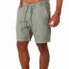 Summer Men's Drawstring Shorts, Yoga Exercise, Running, Fitness and Leisure Five Quarter Shorts