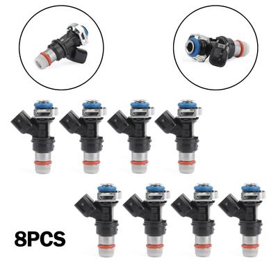 Set of 8 Fuel Injectors 12580681 Fit for 2004-2010 Chevy GCC 4.8 5.3 6.0 6.2