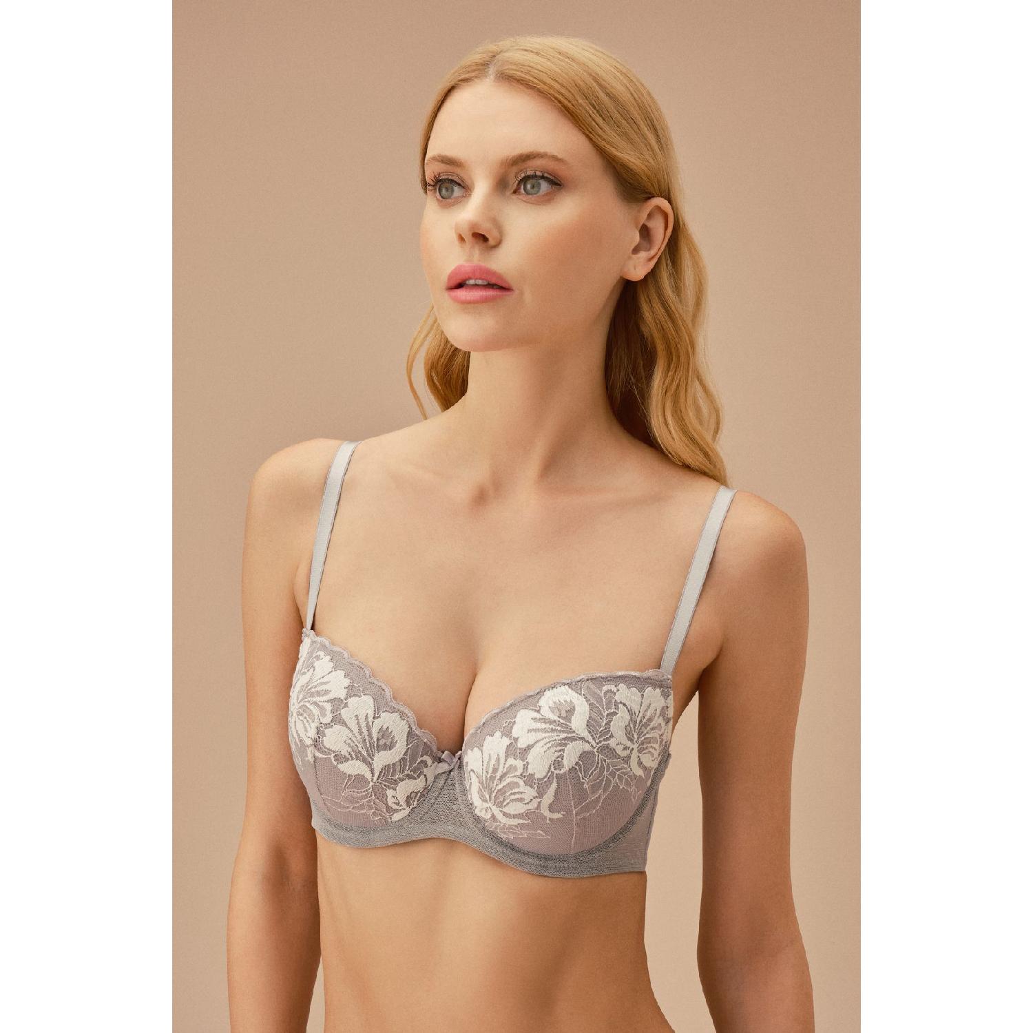 

Charm Supported Bra 75B серый