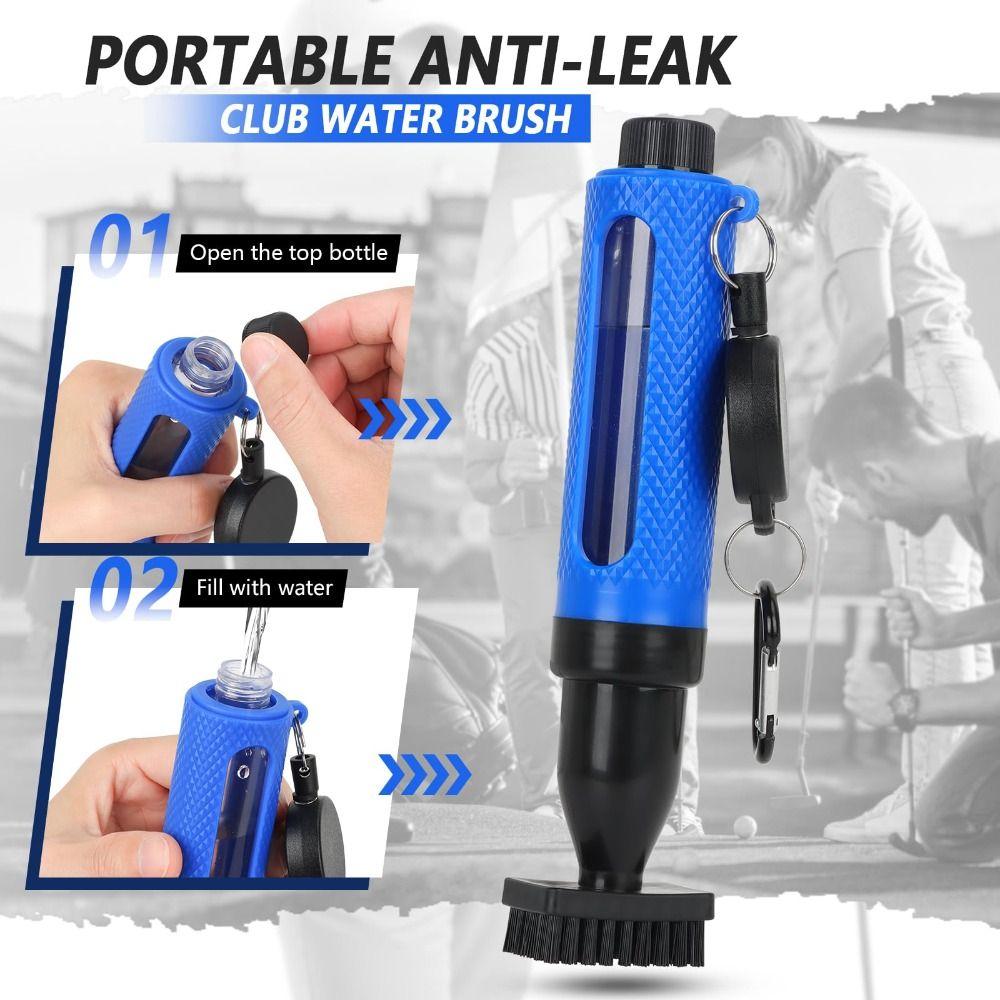 Easy to Clean Golf Club Cleaning Brush Deep Cleaning Golf Club Cleaner  Golf Accessories