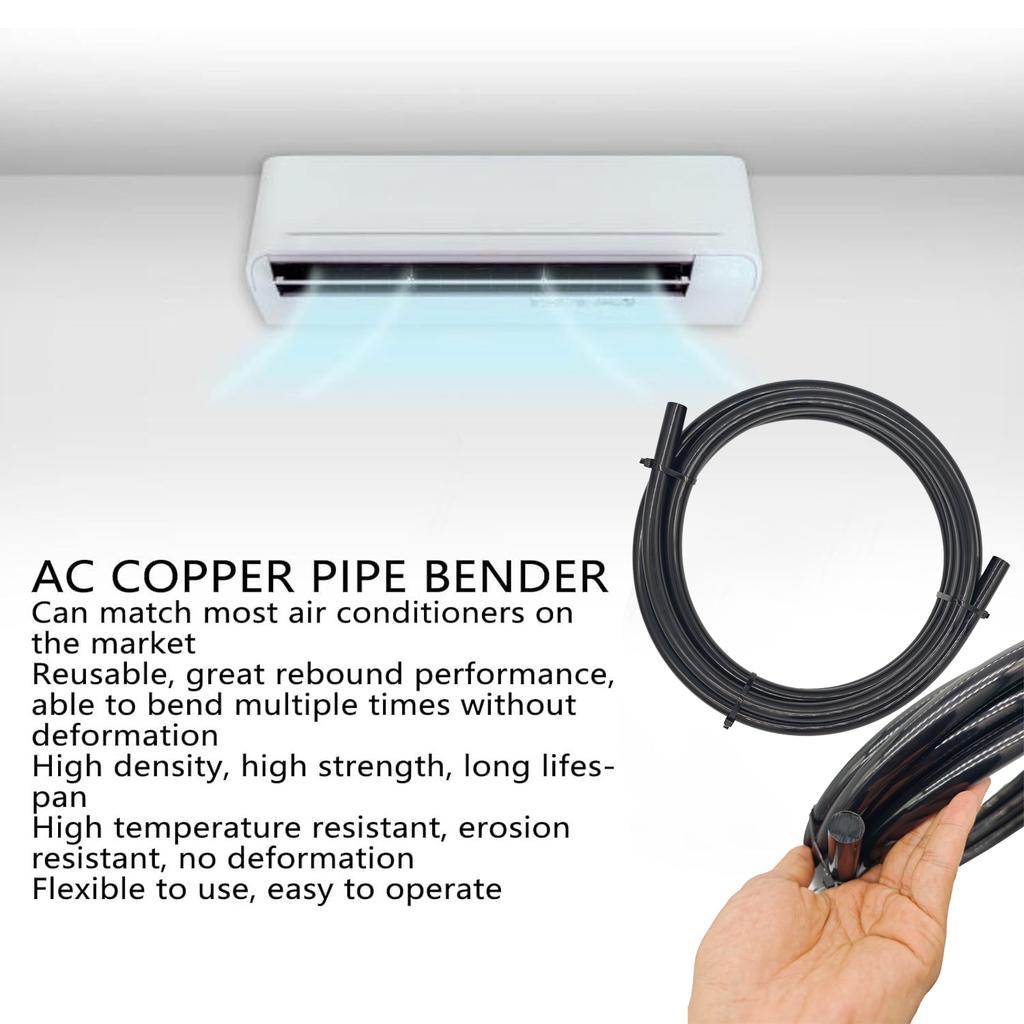 Copper Pipe Protector 1/4"/3/8"/1/2"/5/8"/3/4''/7/8''Anti-Deformation Copper Pipe Protection CT-205 PE Plastic Pipe Bending Tool