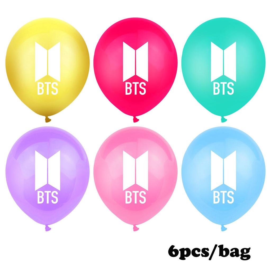 Birthday Theme Bts Party Supplies Decor Birthday Banner Cake Topper Bangtan Boys