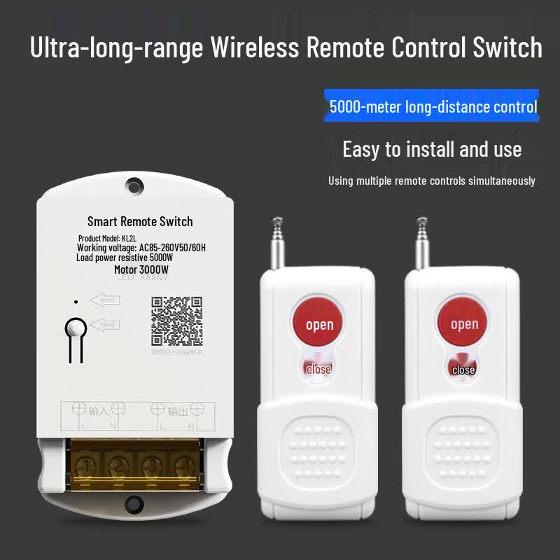 FDD High Power Long-Range Wireless Remote Control Switch