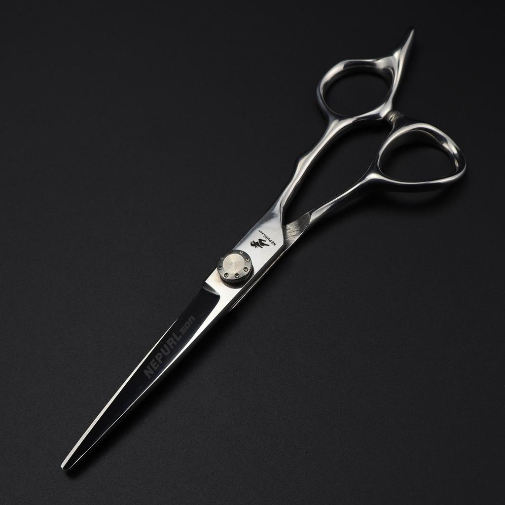 6.0-Inch Napson Personalized Haircutting Scissors: Includes Straight, Serrated, and Thinning Types.