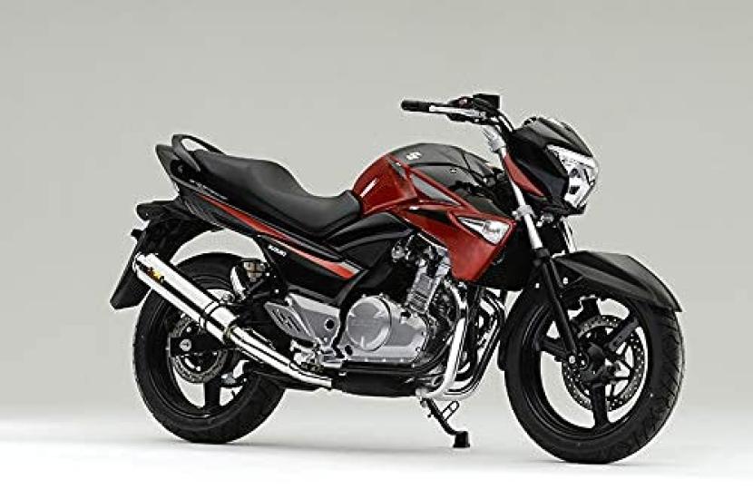 Realize Aria Stainless Steel Curl Type Muffler for Suzuki GSR250 Models Part Number (Type C) (JBK-GJ55D) 2012-2017 (All Years) - 509-SO-003-01