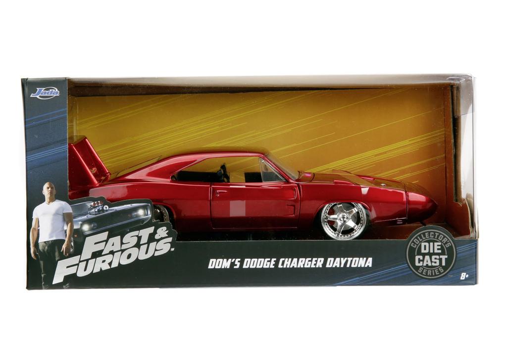 Fast Furious Sky Mission Jada Toys Scale 1969 Dodge Charger Daytona FURIOUS 7 SKY MISSION DIE CAST DODGE CHARGER DAYTONA JADA TOYS & 1/24 Die-Cast /