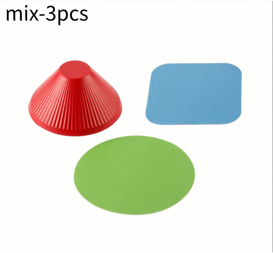 1/3pcs Rubber Can Opener Pad Gripper Bottle Lid Openers Reusable Grip Aid Seniors Easy Grip for Opening Jars and Bottle Lids