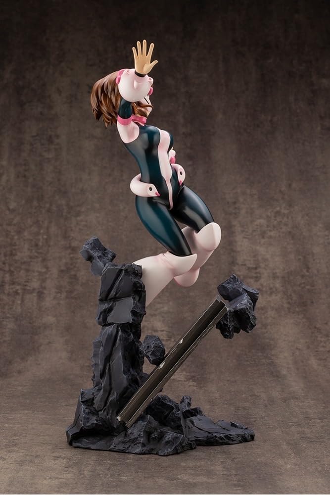 ARTFX J My Hero Academia Ochaco Uraraka Shop Exclusive Facial Expression Parts Scale PVC Complete Figure Ver.2 [Kotobukiya "Interchangeable Included]