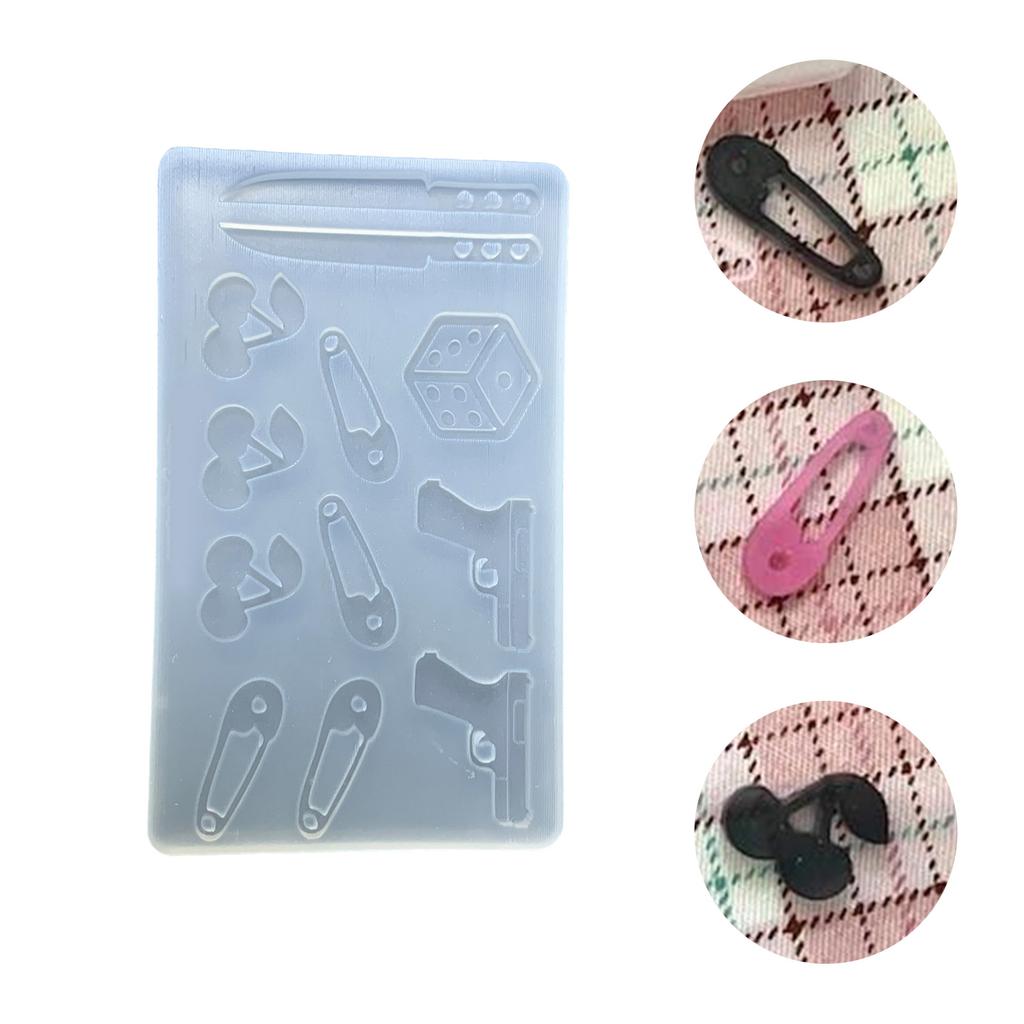 Silicone Mold Cherry Shaped Accessories Mould Unique Epoxy Resin Jewelry Making Molds for Crafting Enthusiasts