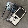 Für Xiaomi Redmi 14C Mittelrahmen Frontblende Faceplate Rahmen Mit Seitentaste Reparatur Ersatzteile