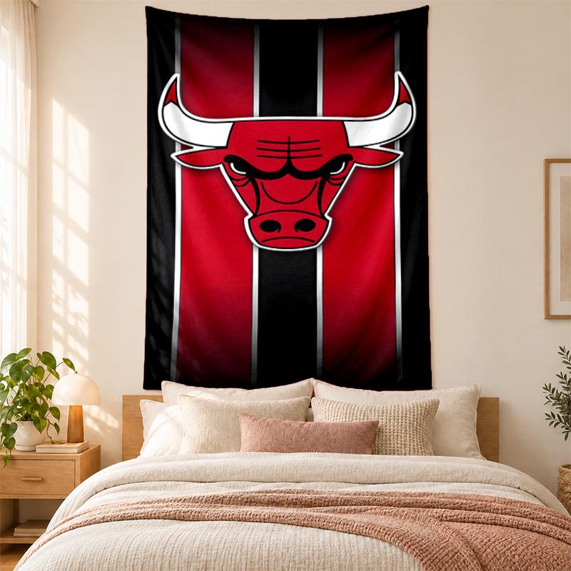 Chicago Bulls Tapestry Highquality for Decorating Living Room Bedroom Dorm Walls Ideal As Bedroom Wallart Orholiday Gift