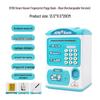 Children's Electronic Safe Toy with Fingerprint Unlock and Rolling Money Feature