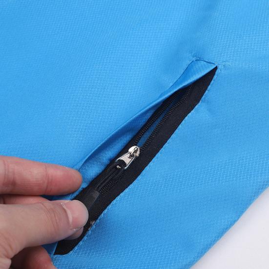 Waistcoat Sleeveless Unisex Turn-down Collar Zipper Closure Solid Color Loose Pocket Mesh Mid Length Soft Breathable Cardigan Outdoor Fishing Vest