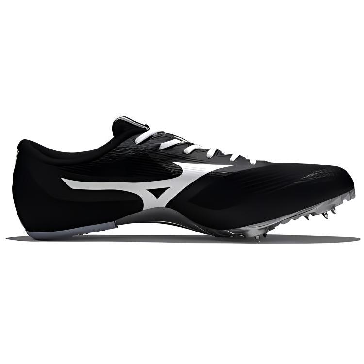 Mizuno X Sprint Black Metallic Grey Unisex Sneakers U1GA232405