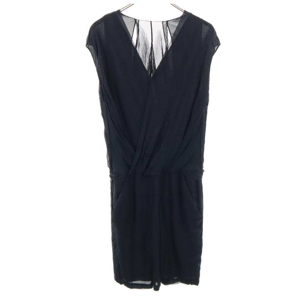 Alexander Wang 100% silk Short sleeve V neck mini dress 4 French sleeve Women Used